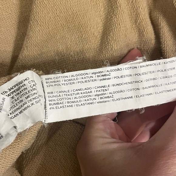 MANGO Tan Crew Neck Sweatshirt - Picture 5 of 7